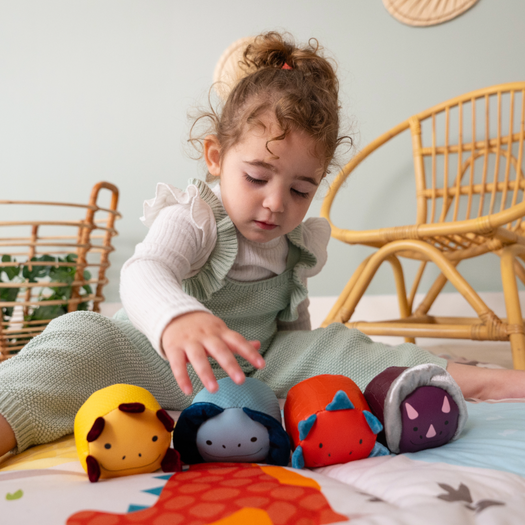 Roly Poly Balls Dino Set of 4