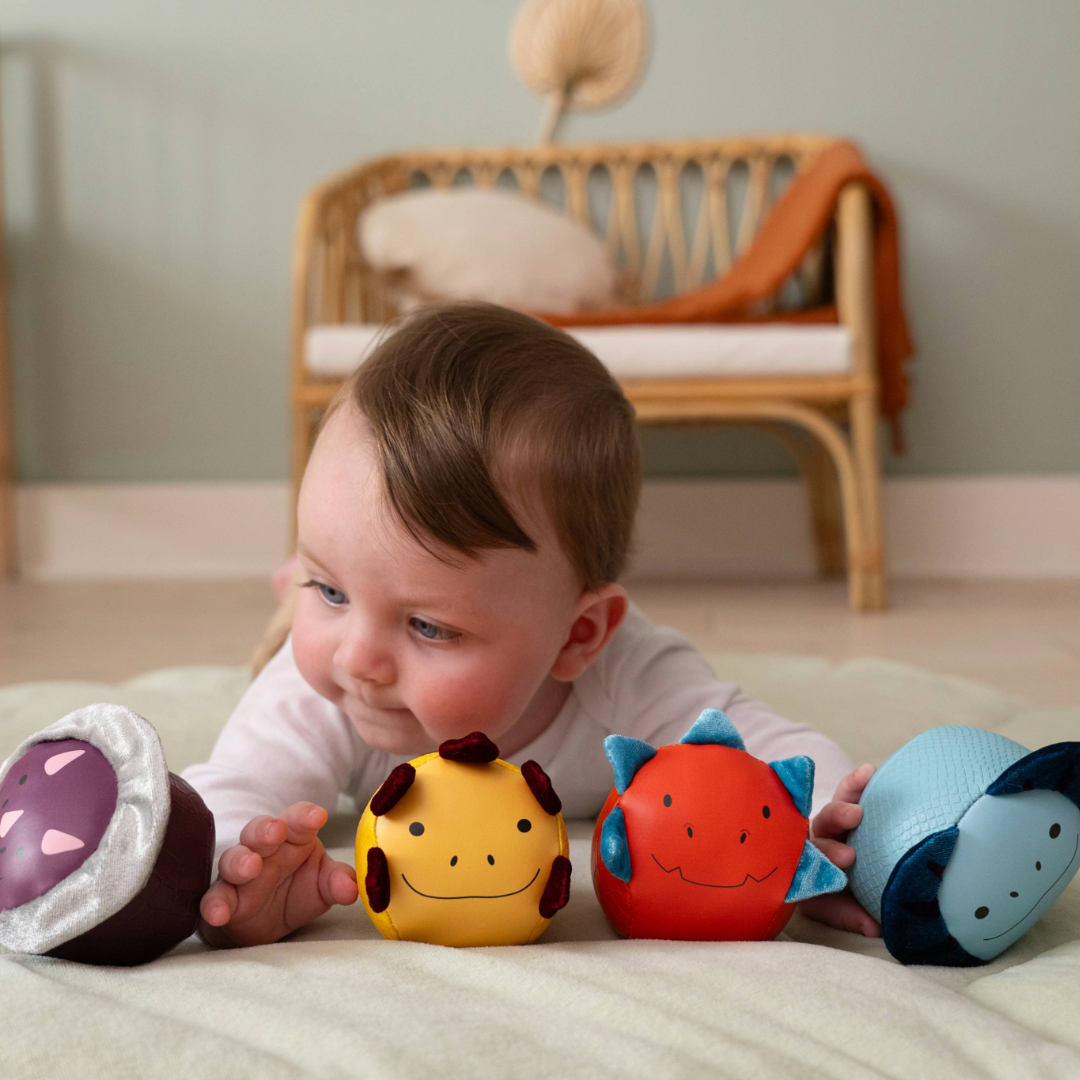 Roly Poly Balls Dino Set of 4