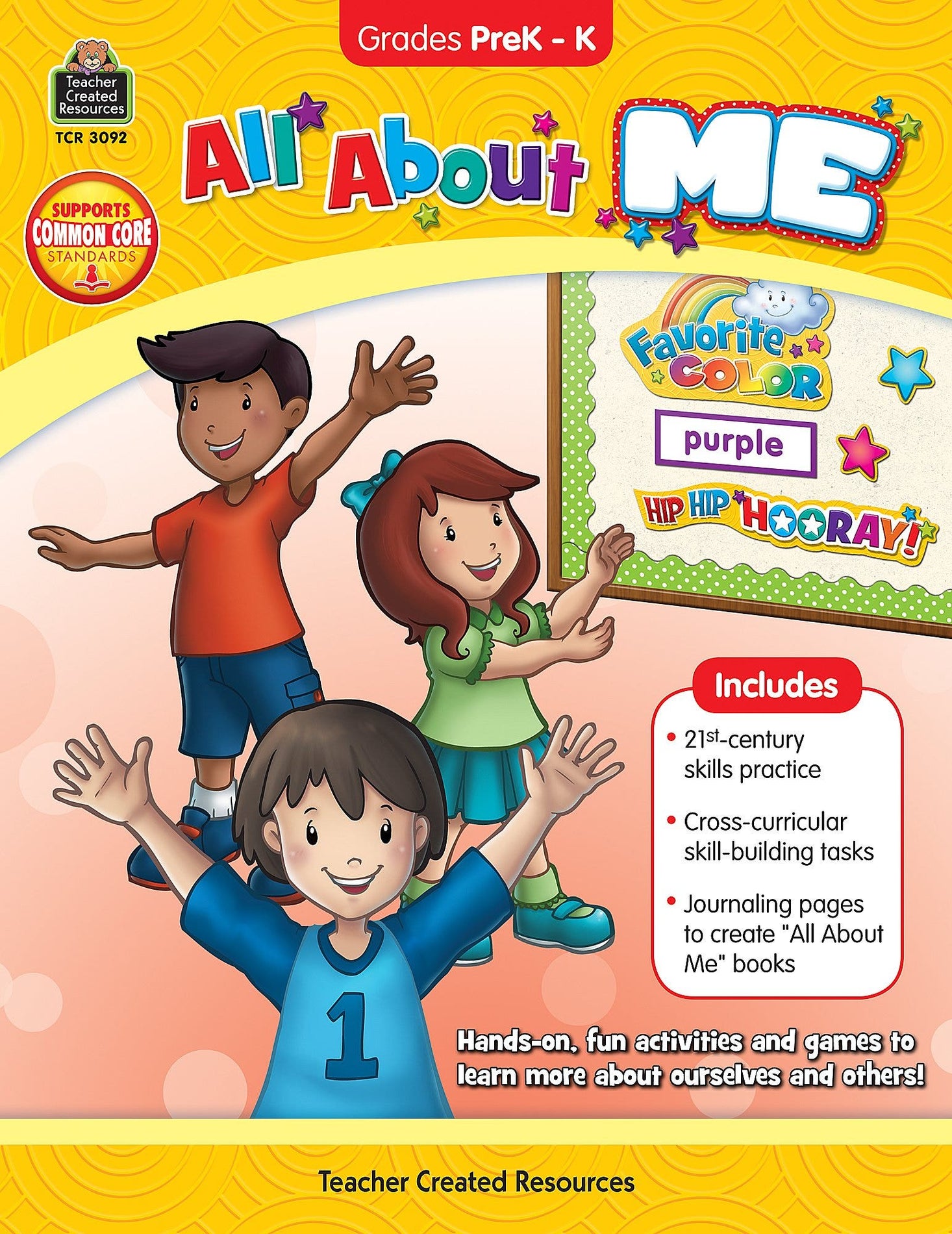 All About Me Grade PreK-K Ebook