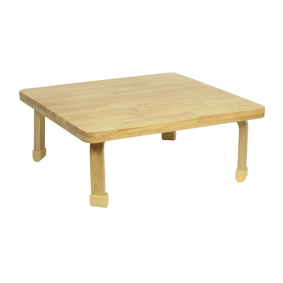 30x30 Natural Wood Table 12" Leg