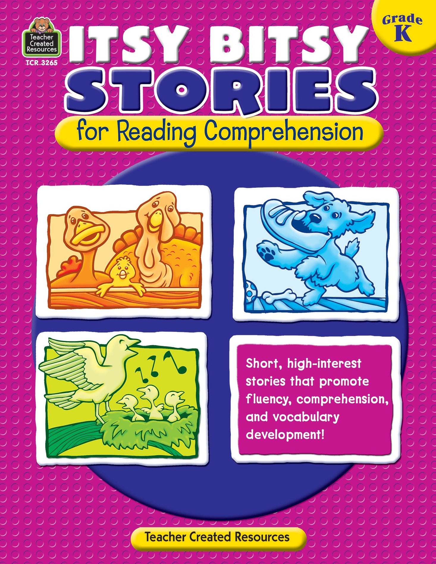 Itsy Bitsy Stories for Reading Comprehention Grd K Ebook