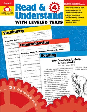 Read & Understand with Leveled Texts Grade 4 Ebook