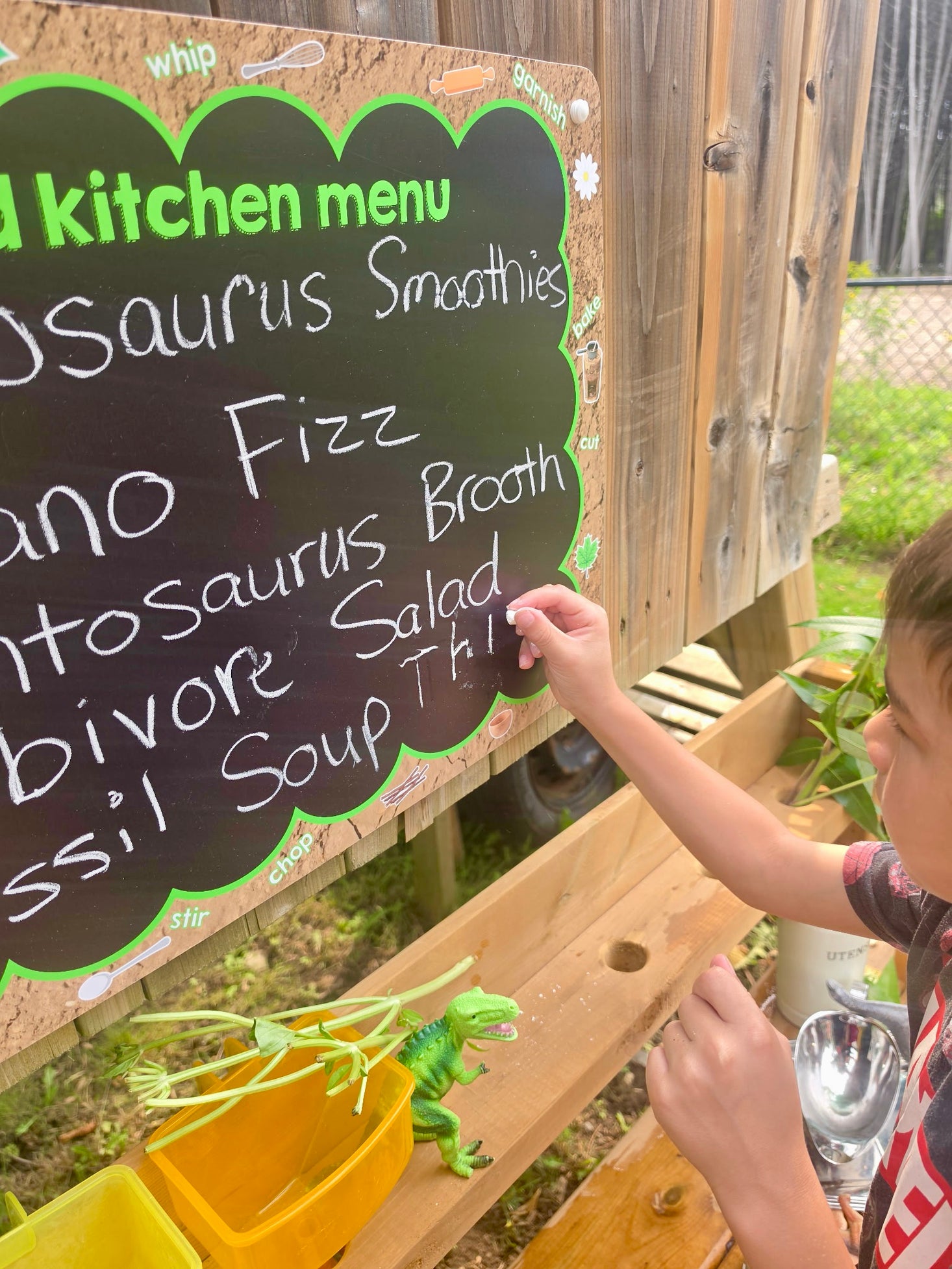 Mud Pie Kitchen Menu Board
