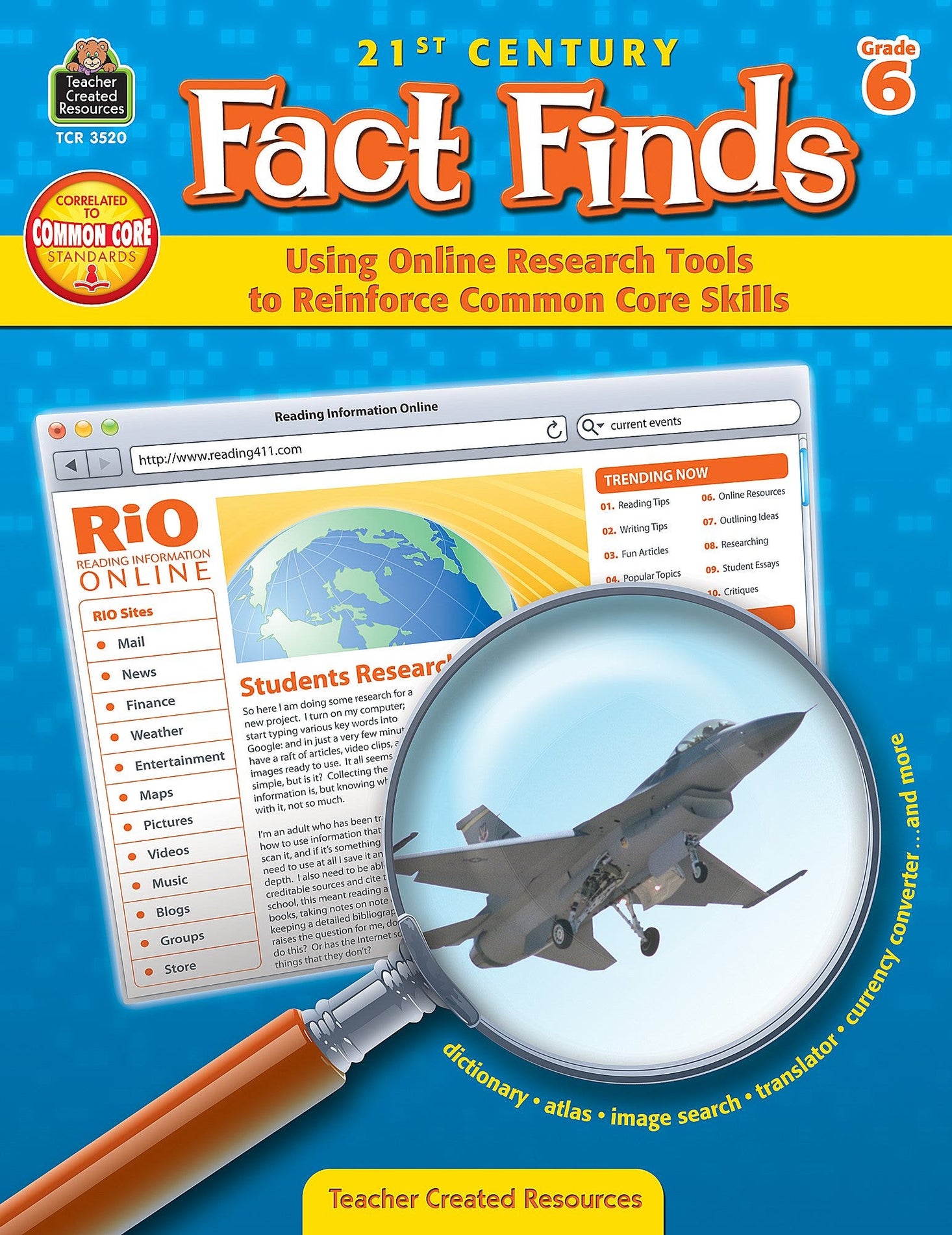 Using Online Research Tools to Reinforce Common Core Skills