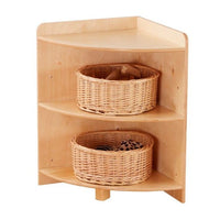 Rookie Range Corner Shelf 15.75inL x 23.43inH