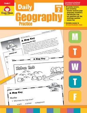 Daily Geography Practice Grade 2 Ebook