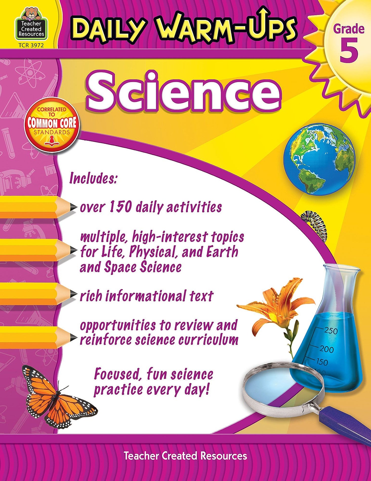 Daily Warm-Ups: Science Grade 5 Ebook