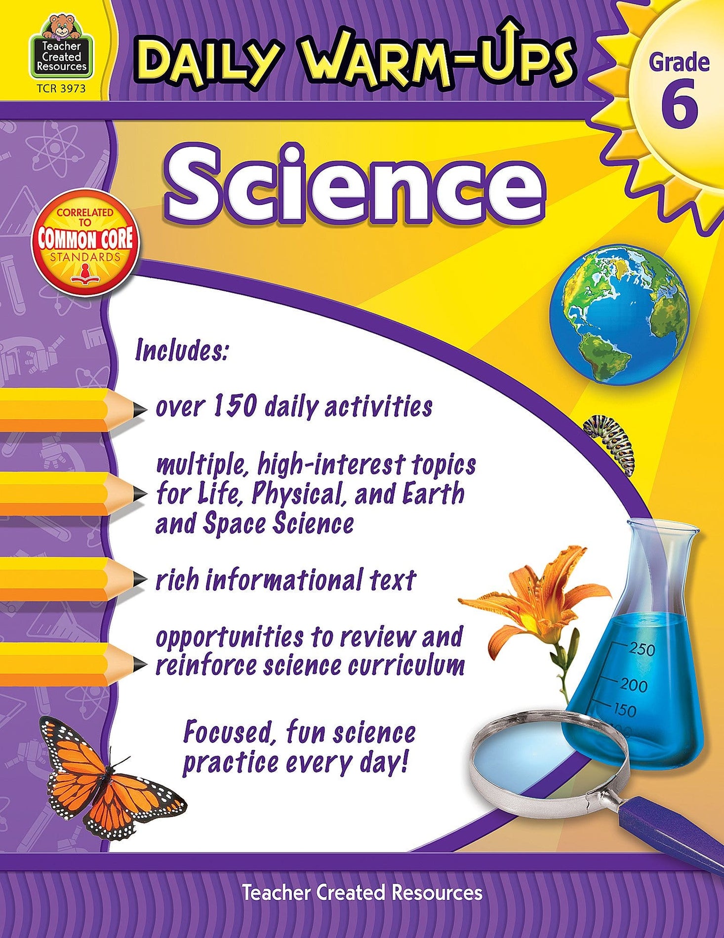 Daily Warm-Ups: Science Grade 6 Ebook