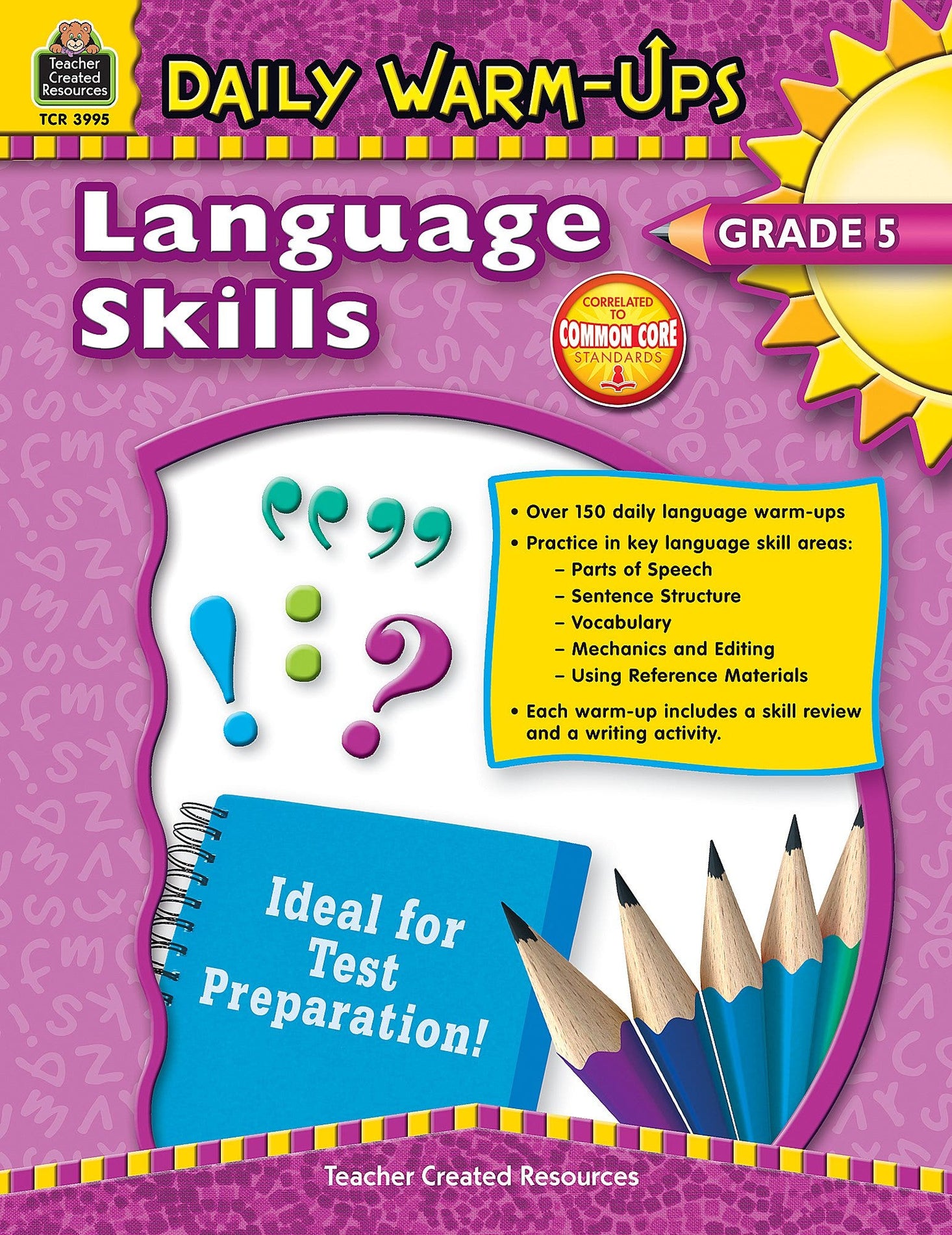 Daily Warm-Ups: Language Skills Grade 5 Ebook