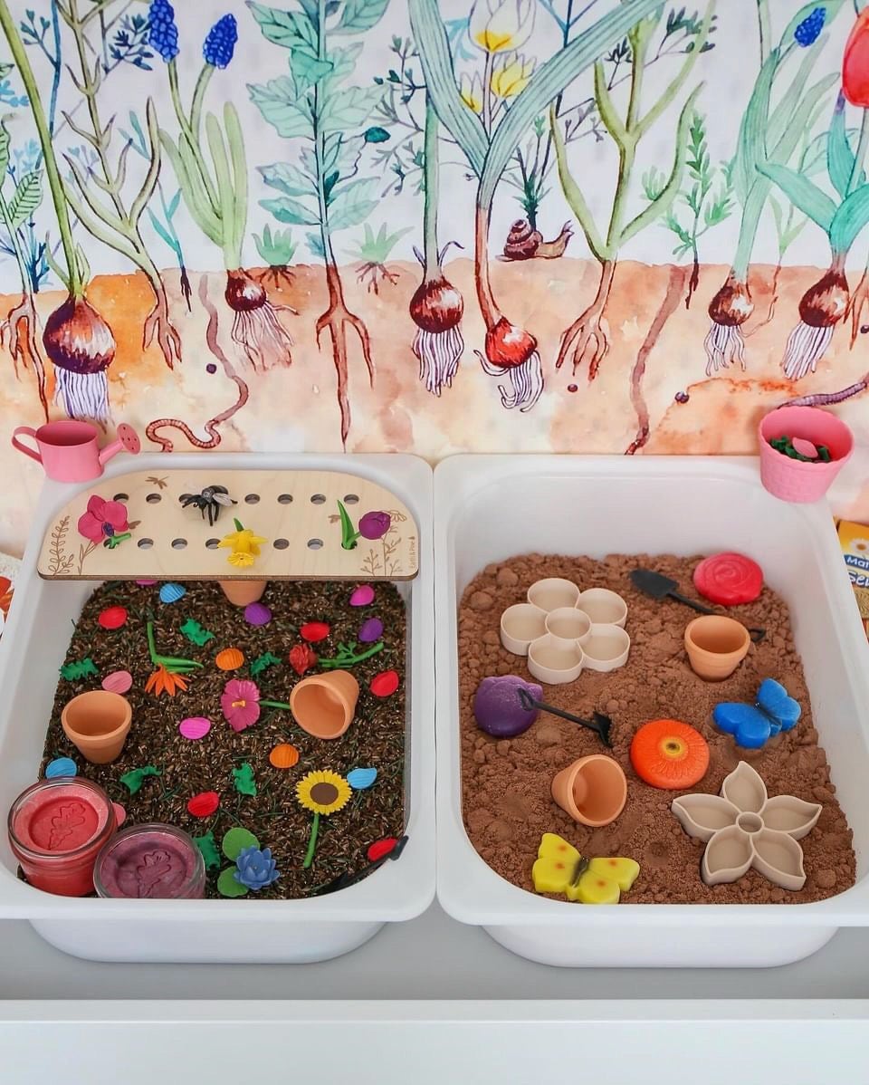 Sensory Play Stones Butterflies