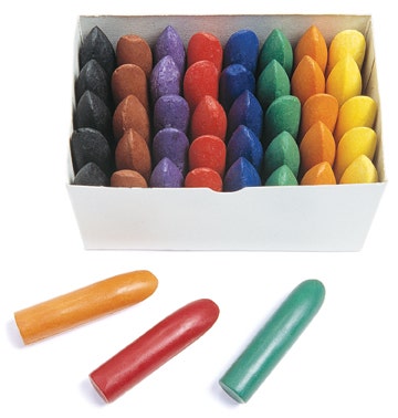 Colorations Chubby Crayons Set of 40