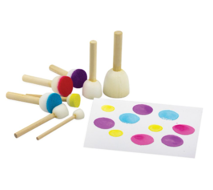 Dot Daubers Paint Brushes 40 assorted sizes