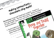 Frog and Toad Together Making Cross-Curricular Connections E