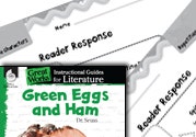 Green Eggs and Ham Reader Response Writing Prompts Ebook