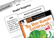 The Very Hungry Caterpillar Reader Response Writing Prompts