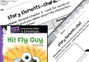 Hi! Fly Guy Studying the Story Elements Ebook