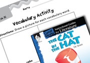 The Cat in the Hat Vocabulary Activities Ebook