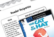 The Cat in the Hat Reader Response Writing Prompts Ebook
