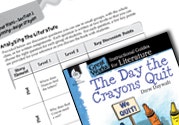 The Day the Crayons Quit Leveled Comprehension Questions Ebo