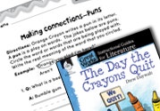 The Day the Crayons Quit Making Cross-Curricular Connections