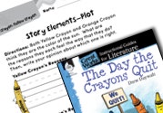 The Day the Crayons Quit Studying the Story Elements Ebook