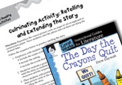 The Day the Crayons Quit Post-Reading Activities Ebook