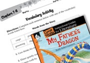 My Fathers Dragon Vocabulary Activities Ebook