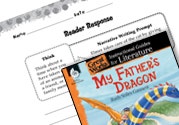 My Fathers Dragon Reader Response Writing Prompts Ebook