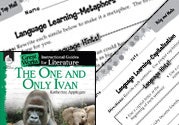 The One and Only Ivan Language Learning Activities Ebook