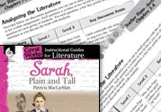 Sarah Plain and Tall Leveled Comprehension Questions Ebook
