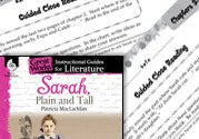 Sarah Plain and Tall Close Reading and Text-Dependent Questi