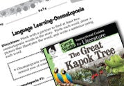 The Great Kapok Tree Language Learning Activities Ebook