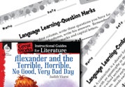 Alexander and the Terrible Horrible: Language Learning