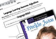Freckle Juice Language Learning Activities Ebook