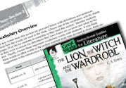 The Lion the Witch and the Wardrobe Vocabulary Activities