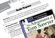 The Adventures of Tom Sawyer Reader Response Writing Prompts