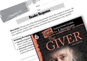 The Giver Reader Response Writing Prompts Ebook