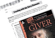 The Giver Studying the Story Elements Ebook