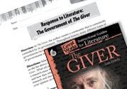 The Giver Post-Reading Activities Ebook