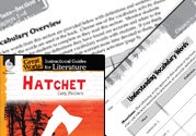 Hatchet Vocabulary Activities Ebook