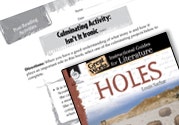Holes Post-Reading Activities Ebook
