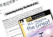 M.C. Higgins the Great Post-Reading Activities Ebook