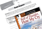 Roll of Thunder Hear My Cry Reader Response Writing Prompts