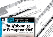 The Watsons Go to Birmingham--1963 Making Cross-Curricular C