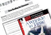 A Wrinkle in Time Close Reading and Text-Dependent Questions