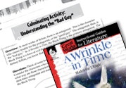 A Wrinkle in Time Post-Reading Activities Ebook