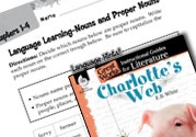 Charlottes Web Language Learning Activities Ebook
