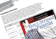 The Boy in the Striped Pajamas Vocabulary Activities Ebook