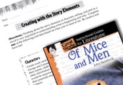 Of Mice and Men Studying the Story Elements Ebook