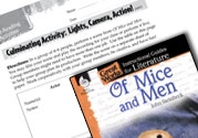 Of Mice and Men Post-Reading Activities Ebook